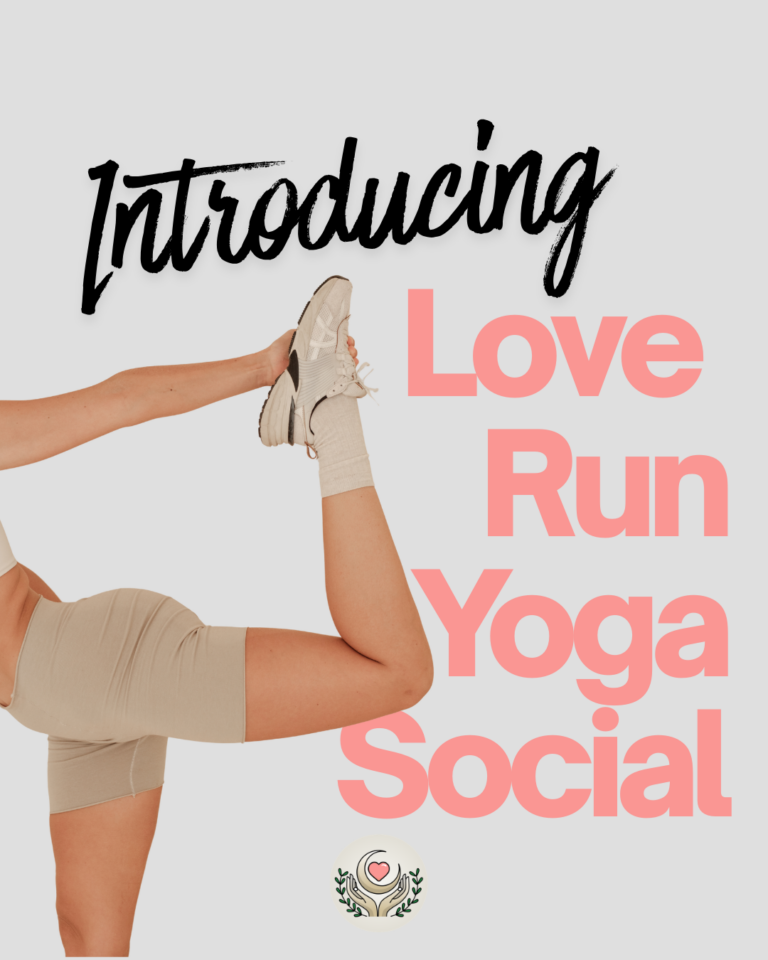 love run yoga social