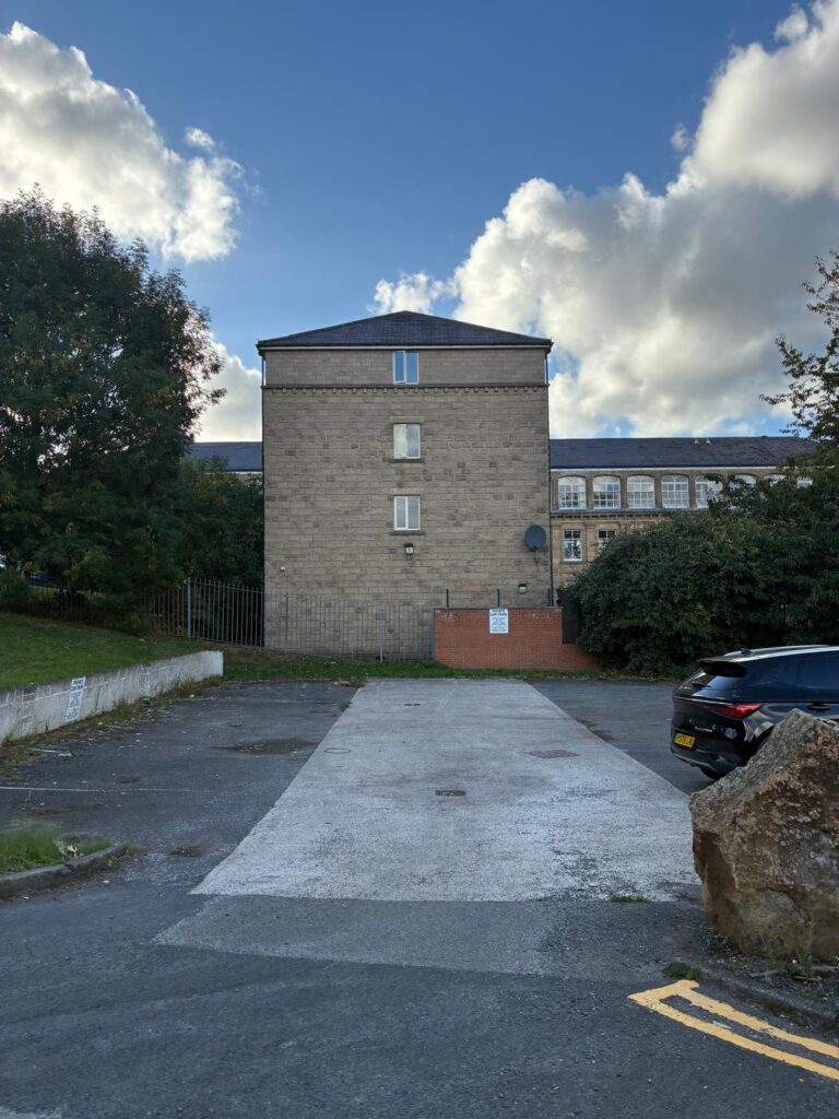 Parking at love yoga
