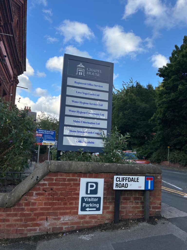 Parking at love yoga
